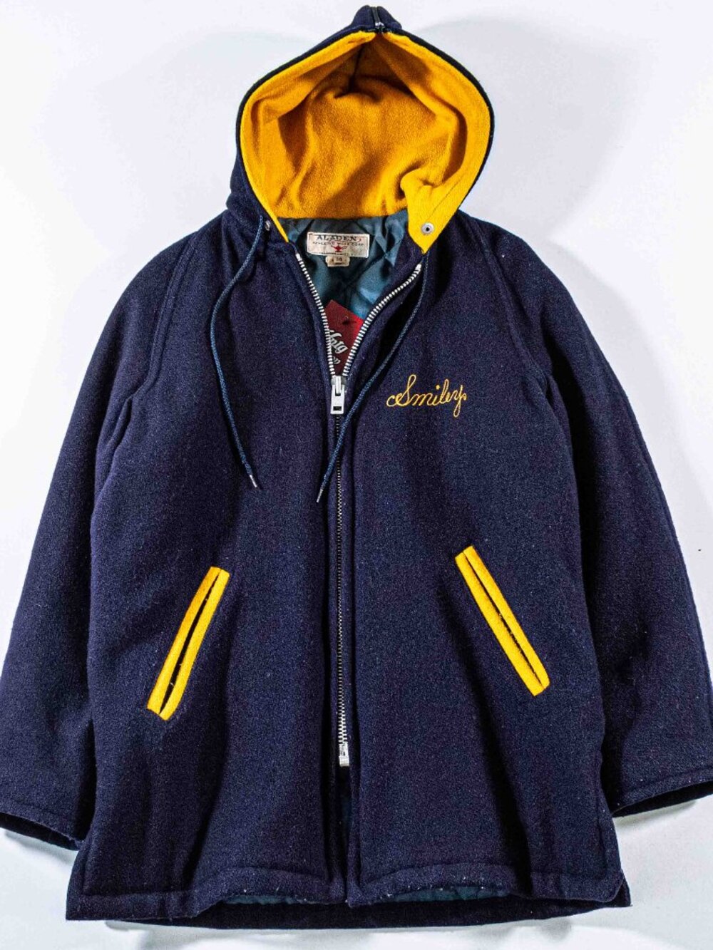 Vintage Aladen Varsity Jacket Size 14 St Vincents Academy Letterman Preppy